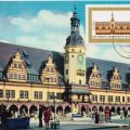 Maximumkarte "800 Jahre Stadt Leipzig" mit Altem Rathaus - 1965
