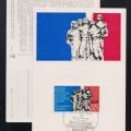 MaximumkarteMonument zum Gedenken der Helden der Resistance bei Chateaubriant" - 1974