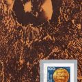 Maximumkarte "XXXXI. Kongreß der Inter. Astronautischen Föderation" mit Marsvulkankrater - 1990
