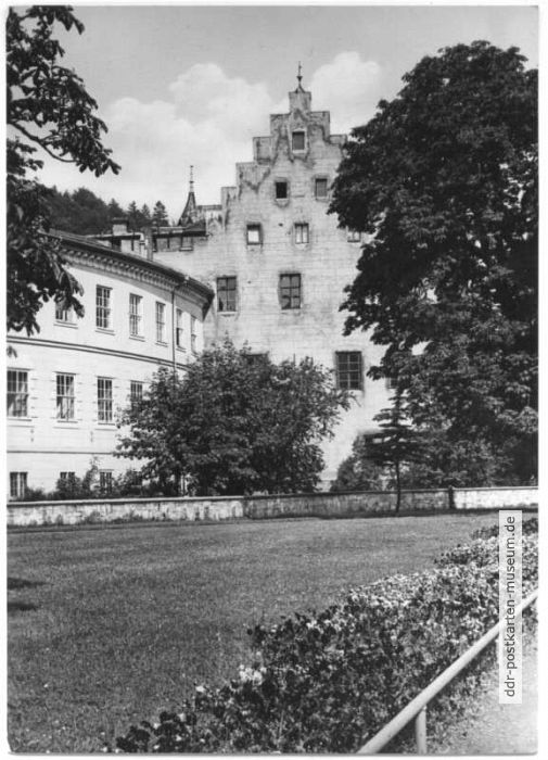 Schloß Elisabethenburg, Bibrasbau und Rundbau - 1967