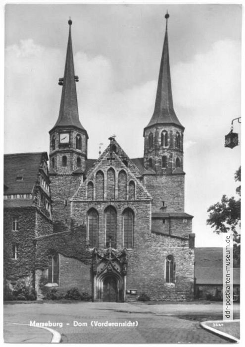 Merseburger Dom (Vorderansicht) - 1961 / 1987
