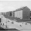 Neubaugebiet Merseburg-West, Straße der Kosmonauten - 1969