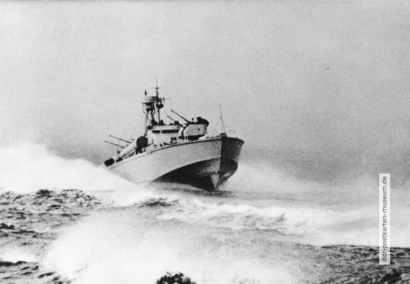 Küstenkontrollboot der DDR-Seestreitkräfte - 1965