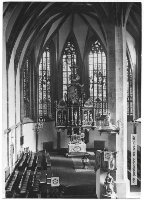 Evangelisch-Lutherische Stadtkirche zu Mittweida - 1970