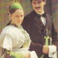 Sorbisches Brautpaar aus der Hoyerswerdaer Umgebung - 1981