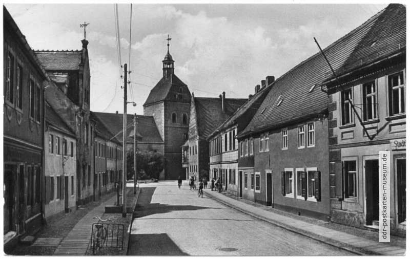 Rosa-Luxemburg-Straße mit Frauenkirche - 1959