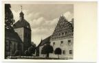 Evangelische Frauenkirche und Rathaus - 1956