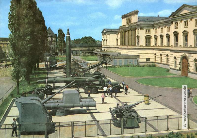 Armeemuseum der DDR, Freigelände - 1973