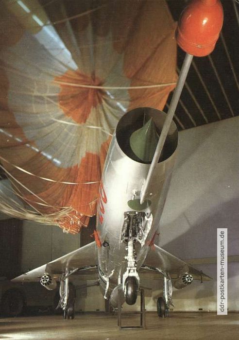 Armeemuseum der DDR, Jagdflugzeug Mig-21 - 1988