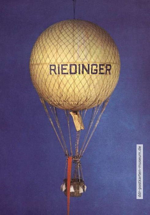 Freiballon, Deutschland um 1900 (Modell 1:25) - 1977
