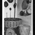 Musikinstrumente im Gewerbemuseum - Blick ins kleine Asienzimmer - 1956 / 1960