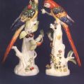 Porzellansammlung, Figurengruppe "Papageien" von Modellen 1741 J.J. Kaendler - 1973