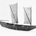 Segelboot für den Handel und Fischfang auf der Oder bis zum 18. Jahrhundert - 1982