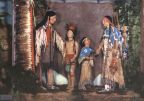 Prärie-Indianer um 1890 im Diorama - 1975