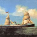 Gemälde eines unbekannten Malers "Dampfer China" - 1986