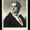 Goethe, Ölgemälde von Heinrich Kolbe (1826) im Goethehaus - 1956