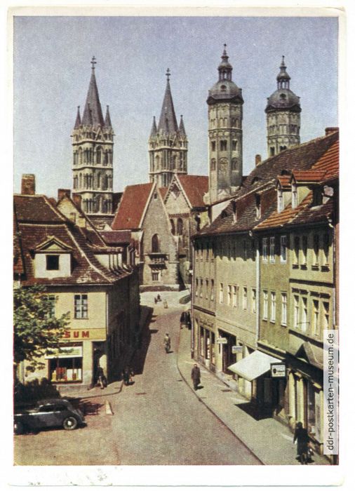 Naumburger Dom, Steinweg - 1954