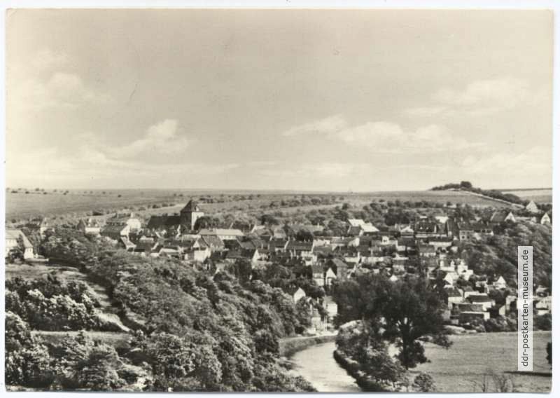 Blick vom Vitzenburger Berg - 1965