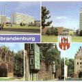 Neubauten Leninstraße, Hochhaus, Treptower und Stargarder Tor - 1980