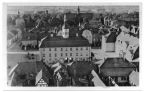Blick über die Stadt zum Rathaus - 1951
