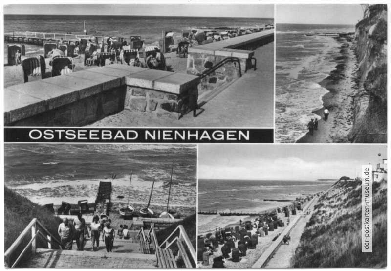 Ostseebad Nienhagen, Strand - 1969