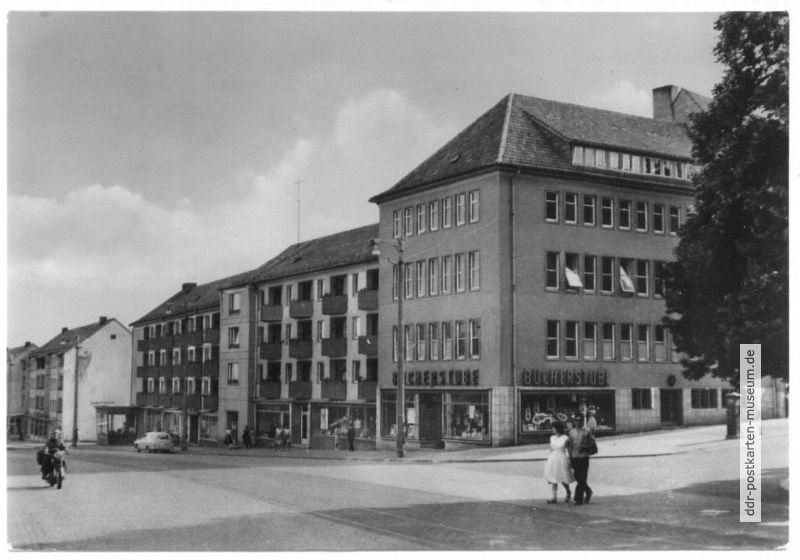 Rautenstraße, Fachgeschäft "Bücherstube" - 1961
