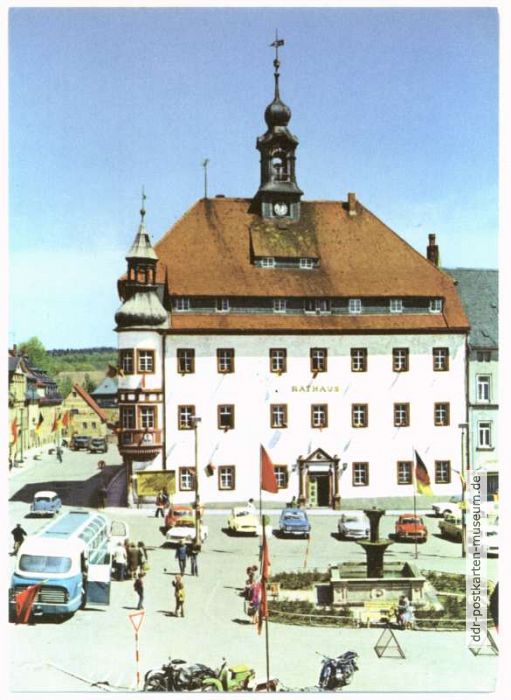 Rathaus mit Markt - 1975