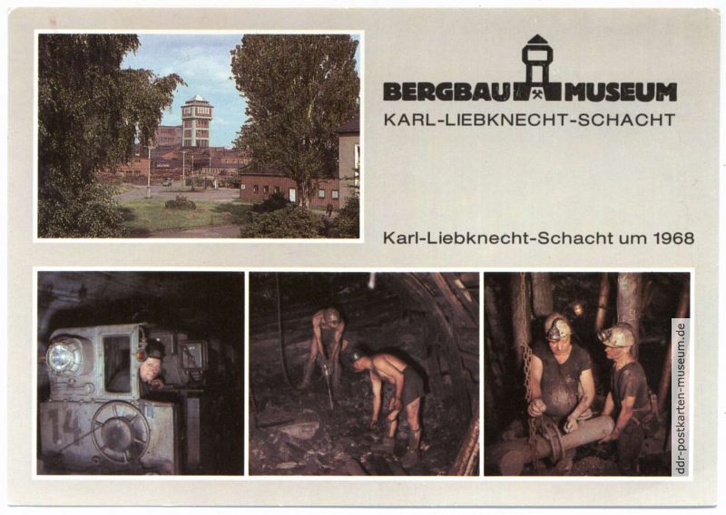 Bergbau-Museum Karl-Liebknecht-Schacht - 1987
