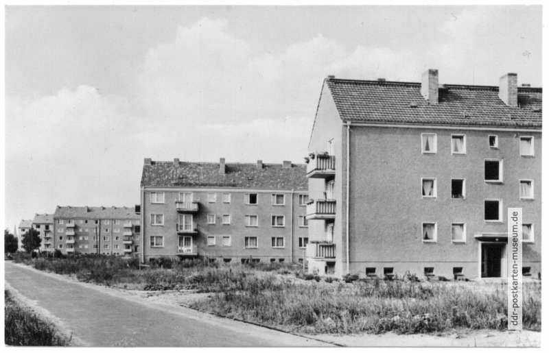 Neubauviertel an der Lindenstraße - 1964