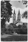 Blick zur Kirche St. Ägidien - 1955