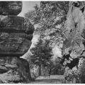 Thomassteine im Zittauer Gebirge bei Oybin - 1961