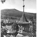 Blick vom Oybin zum Hochwald - 1962
