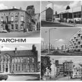 Stadtkrug, Rathaus, HO-Kaufhalle, Neubauten Hans-Beimler-Straße, Platz der Arbeit - 1982