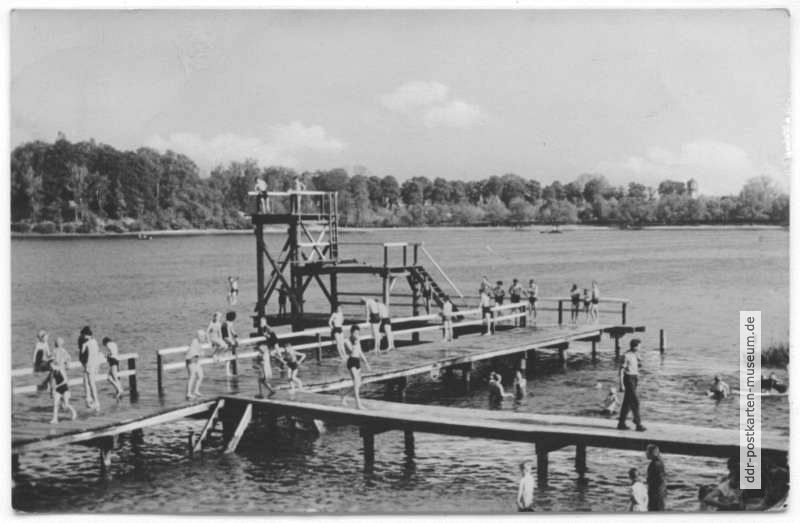Badeanstalt am Wockersee - 1960