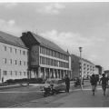 Neubauten und HO-Kaufhaus "Magnet" in der Ueckerstraße - 1965