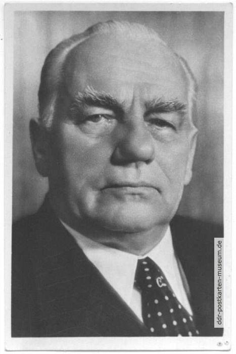 Staatspräsident Wilhelm Pieck - 1951