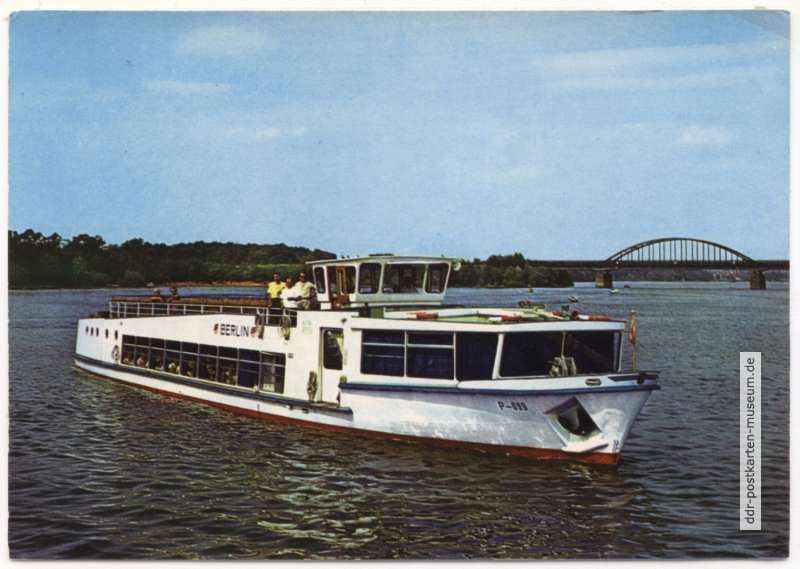 Weiße Flotte Potsdam, M.S. "Berlin" - 1972