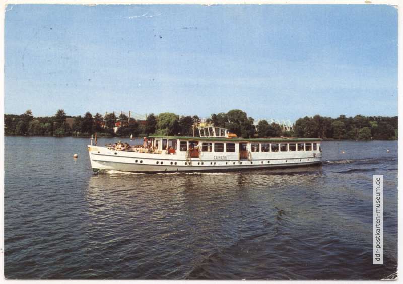 Weiße Flotte Potsdam, M.S. "Caputh" - 1982