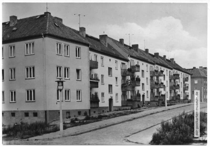 Neubauten an der Brüderstraße - 1964