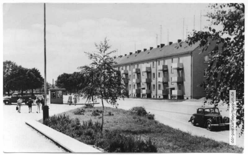 Neubauten an der Bahnhofstraße - 1961