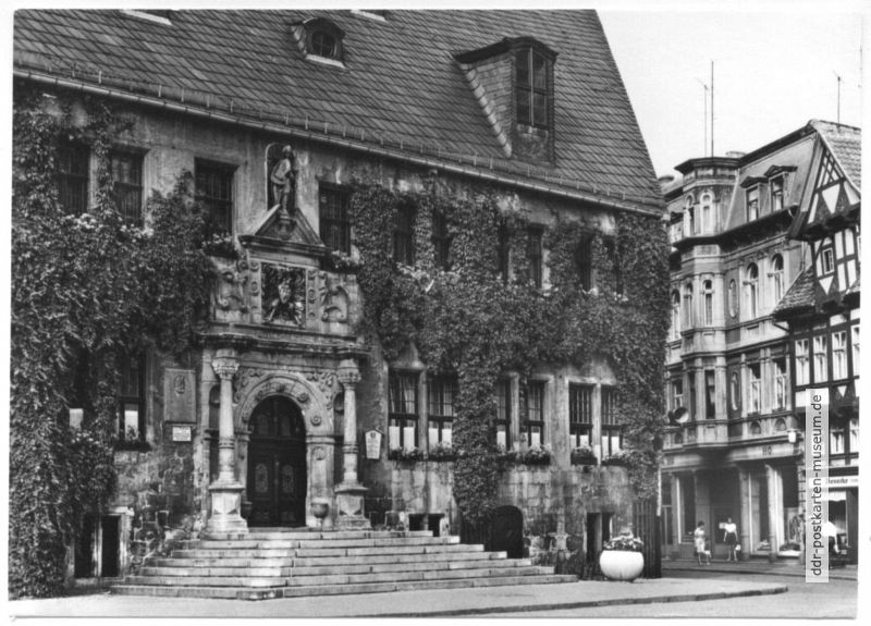 Rathaus von Quedlinburg - 1980