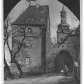 Eingang zur Burg - 1948
