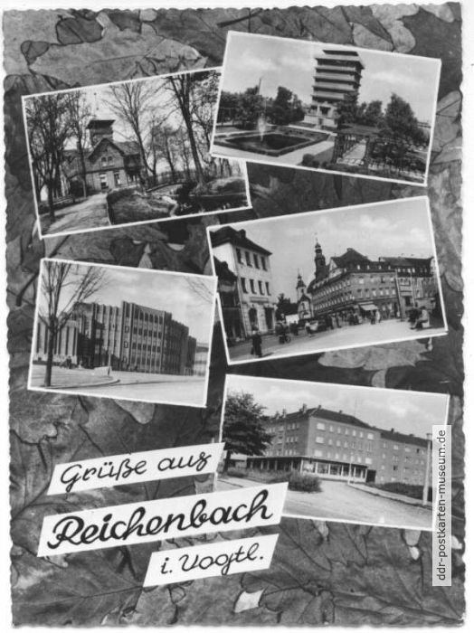 Grüße aus Reichenbach im Vogtland - 1965
