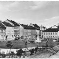Bahnhofstraße und Park des Friedens - 1962