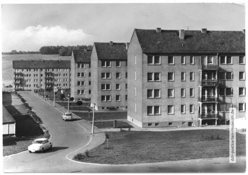 Neubauten an der Etkar-Andre-Straße - 1976