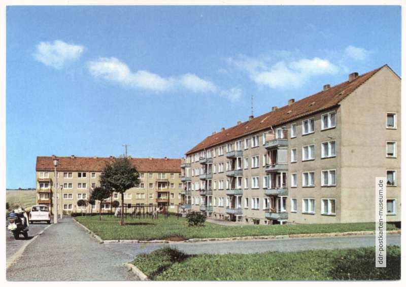 Neubaublocks in der Etkar-Andre-Straße - 1976