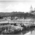Hängebrücke und Brücke über den Mühlgraben - 1976