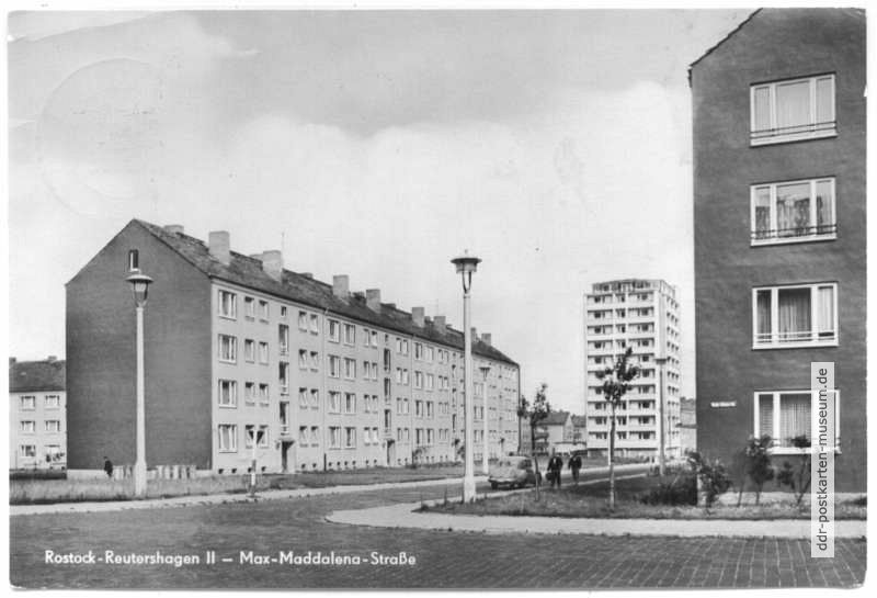 Neubauten  an der Max-Maddalena-Straße - 1964