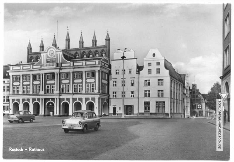 Rathaus am Ernst-Thälmann-Platz - 1967