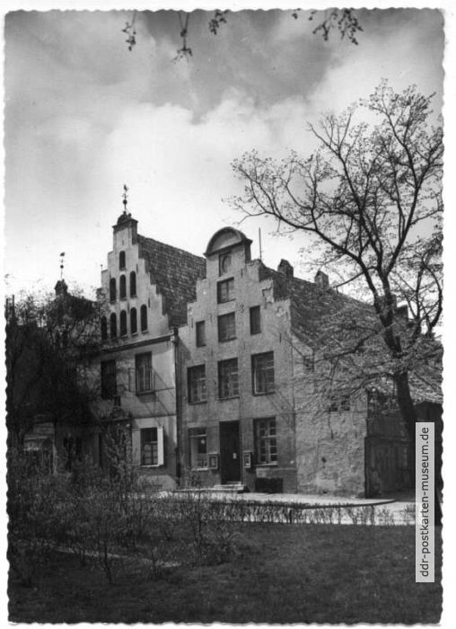 Alte Bürgerhäuser am Ziegenmarkt (ehem. Münze) - 1959